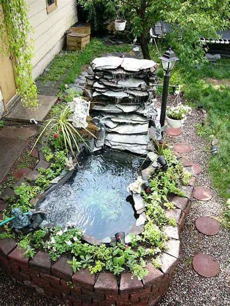 Patio Pond Ideas For Small Spaces 